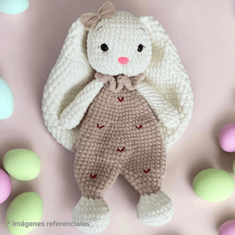 PELUCHE DE APEGO CONEJA FLAT