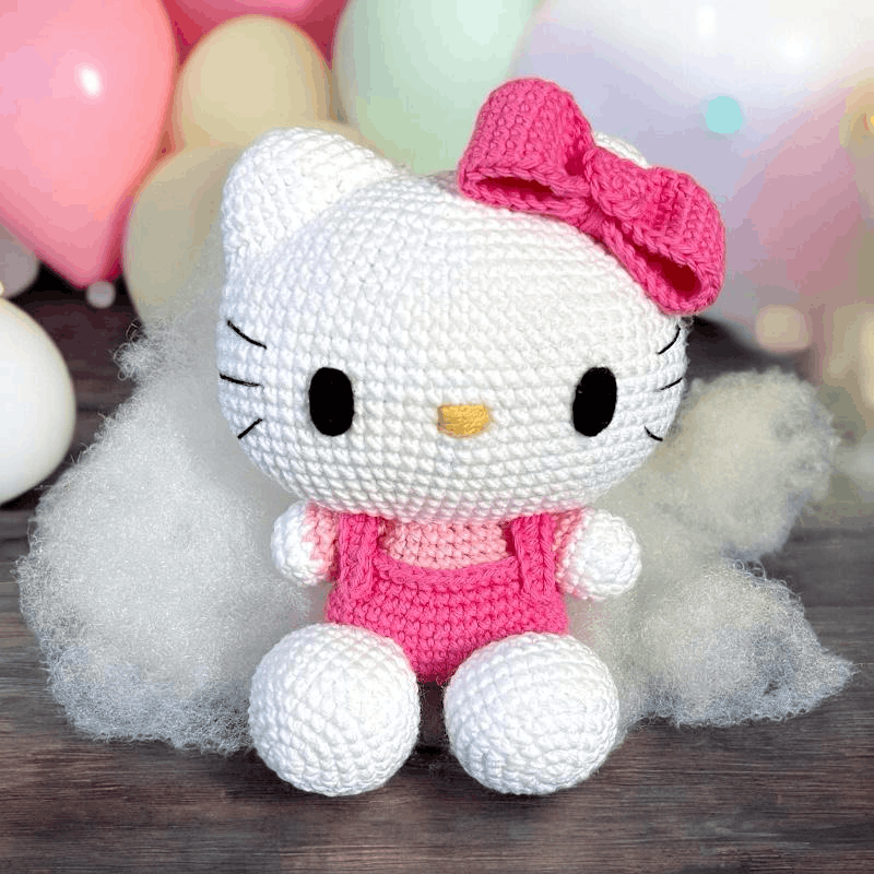 HELLO KITTY AMIGURUMI