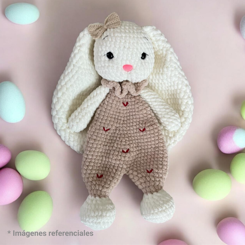 PELUCHE DE APEGO CONEJA FLAT