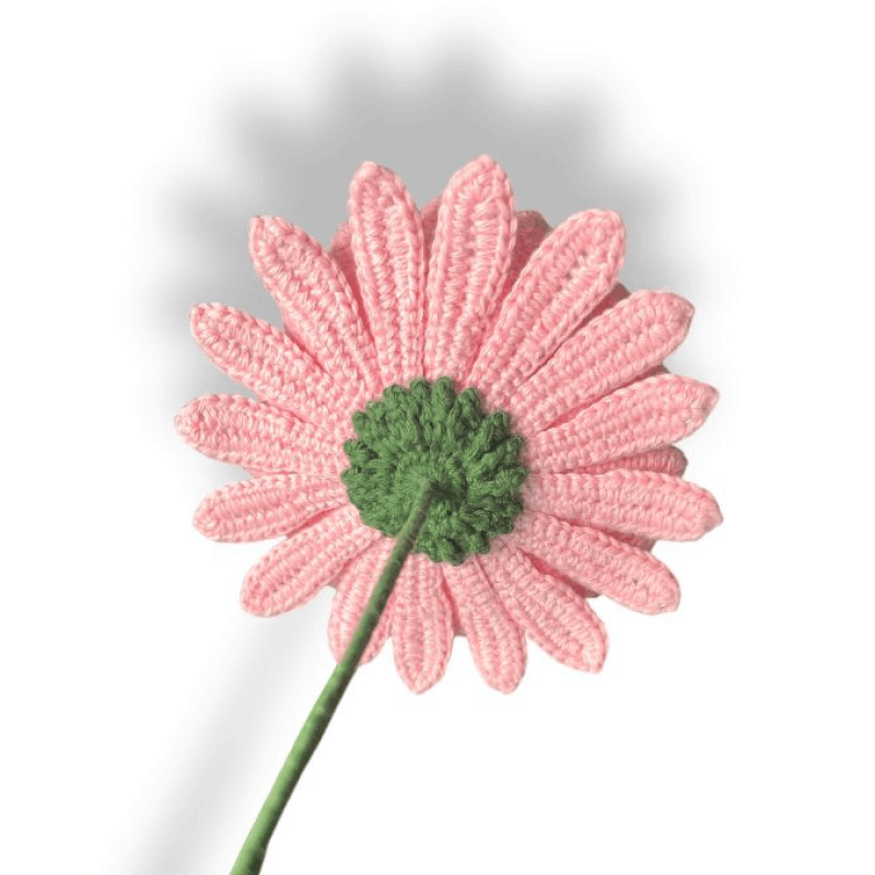 GERBERA A CROCHET